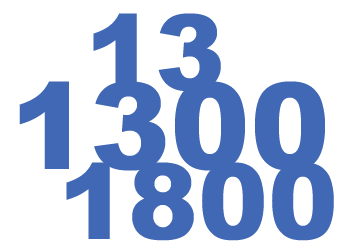 1300 1800 13 Numbers